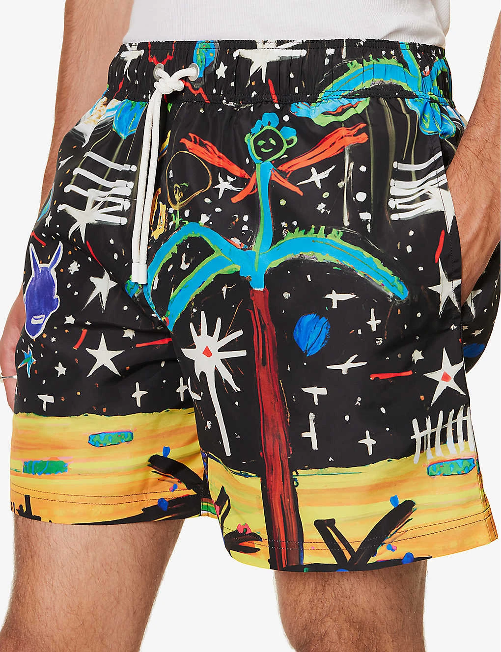 Palm Angels Starry Night Graphic-print Swim Shorts 5 Palm Angels Starry Night Graphic-print Swim Shorts - Image 5
