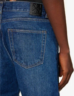 Skate Straight-leg Mid-rise Jeans 11 Skate Straight-leg Mid-rise Jeans -Outlet Daily Tops Store R04166738 MEDIUMBLUE ALT04