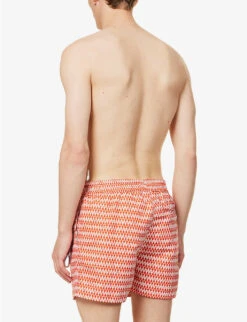 Graphic-print Recycled-polyester Swim Shorts -Outlet Daily Tops Store R04167458 PAPRIKA ALT03