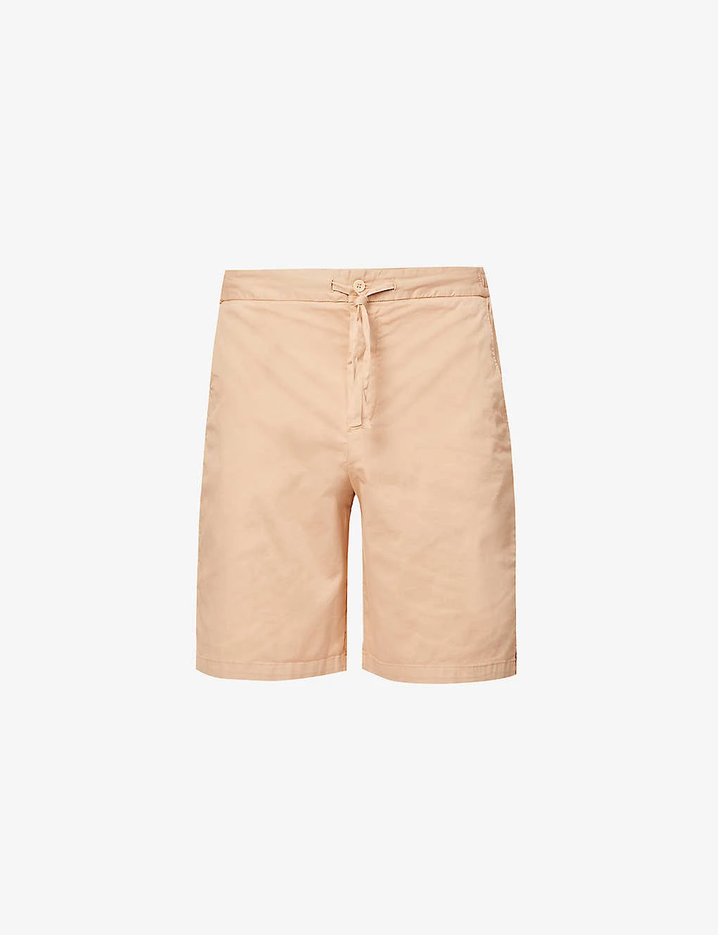 Drawstring-waistband Regular-fit Stretch-cotton Shorts 1 Drawstring-waistband Regular-fit Stretch-cotton Shorts