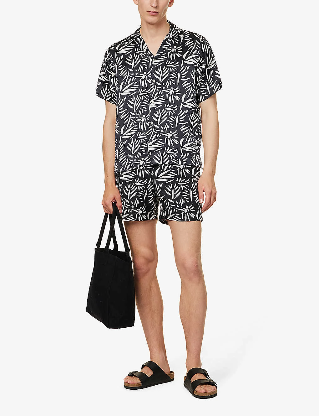 Abstract-print Regular-fit Silk Shirt 2 Abstract-print Regular-fit Silk Shirt - Image 2