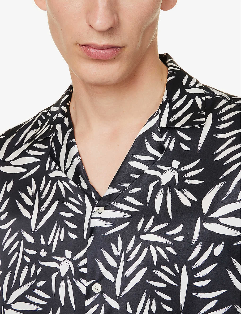 Abstract-print Regular-fit Silk Shirt 5 Abstract-print Regular-fit Silk Shirt - Image 5