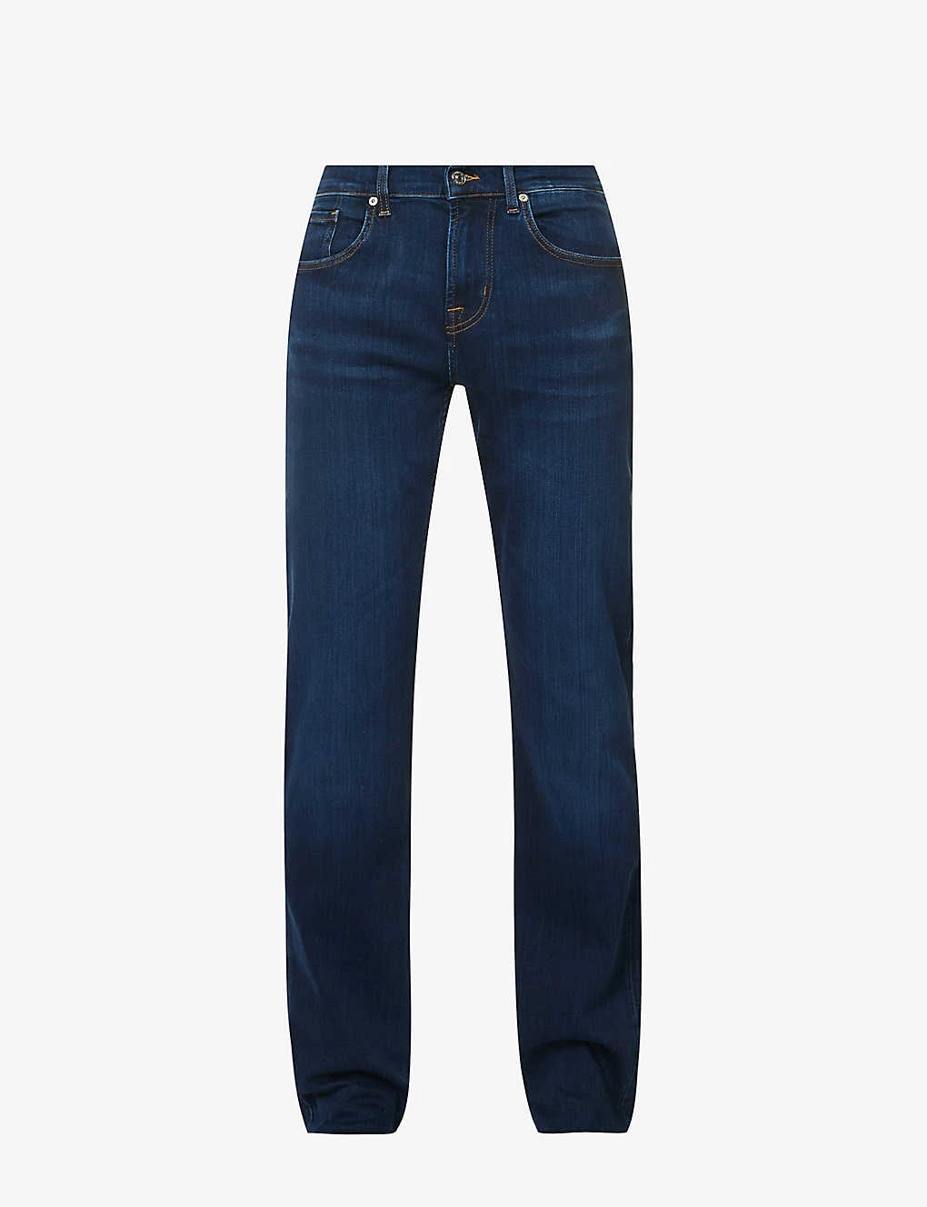 7 For All Mankind Standard Brand-patch Regular-fit Stretch-denim Jeans 1 7 For All Mankind Standard Brand-patch Regular-fit Stretch-denim Jeans