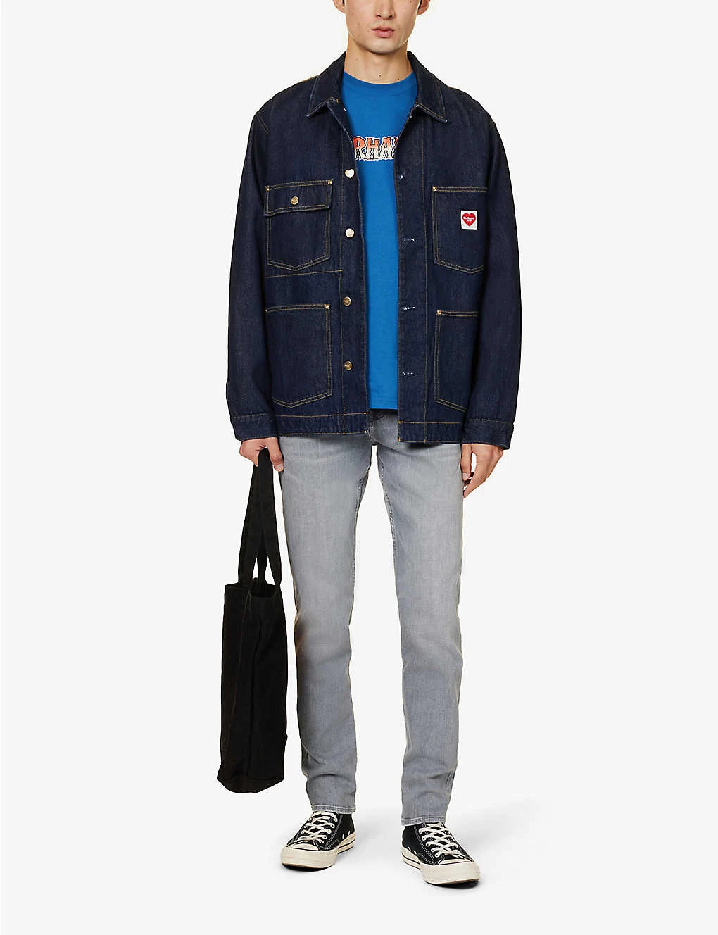 7 For All Mankind Stretch Tek Brand-patch Slim-fit Stretch-denim Jeans 2 7 For All Mankind Stretch Tek Brand-patch Slim-fit Stretch-denim Jeans - Image 2