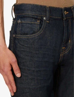 7 For All Mankind The Straight Walk The Trucks Straight-leg Mid-rise Stretch-denim Jeans 11 7 For All Mankind The Straight Walk The Trucks Straight-leg Mid-rise Stretch-denim Jeans -Outlet Daily Tops Store R04167725 DARKBLUE ALT04