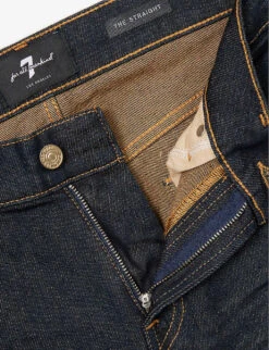 7 For All Mankind The Straight Walk The Trucks Straight-leg Mid-rise Stretch-denim Jeans 13 7 For All Mankind The Straight Walk The Trucks Straight-leg Mid-rise Stretch-denim Jeans -Outlet Daily Tops Store R04167725 DARKBLUE ALT06
