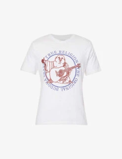 True Religion Original Buddha Logo-print Regular-fit Cotton-jersey T-shirt