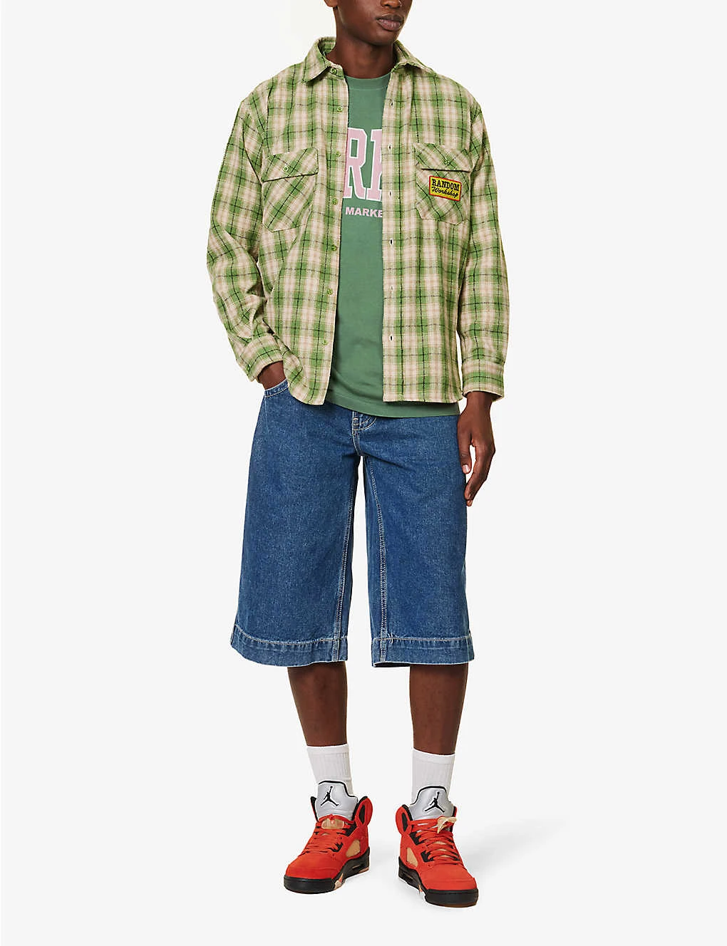 MARKET Persistent Brand-print Regular-fit Cotton-jersey T-shirt 2 MARKET Persistent Brand-print Regular-fit Cotton-jersey T-shirt - Image 2