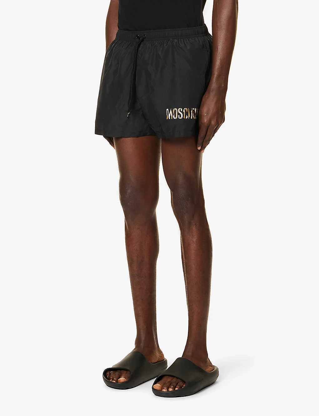 MOSCHINO Leo Logo-print Swim Shorts 3 MOSCHINO Leo Logo-print Swim Shorts - Image 3