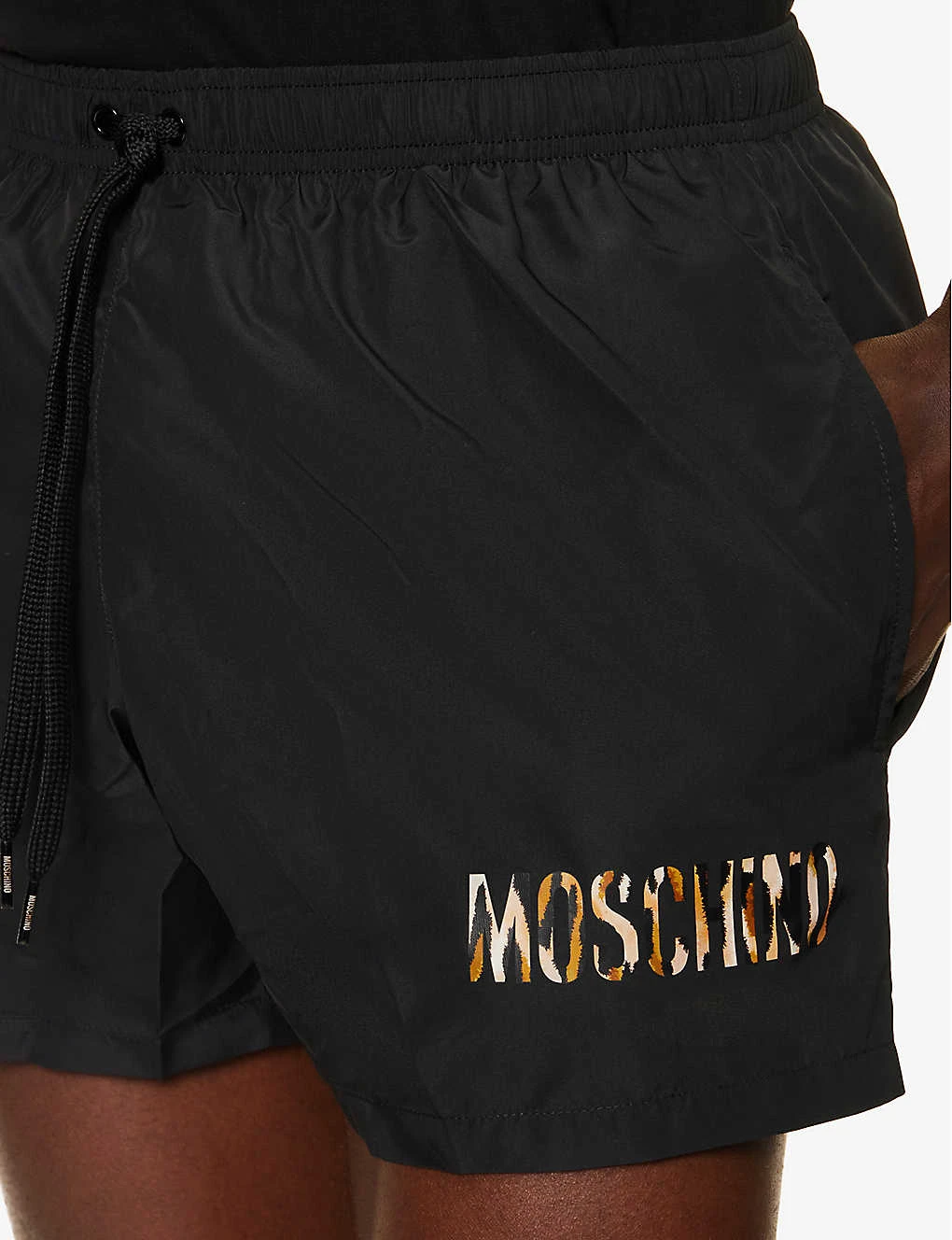 MOSCHINO Leo Logo-print Swim Shorts 5 MOSCHINO Leo Logo-print Swim Shorts - Image 5