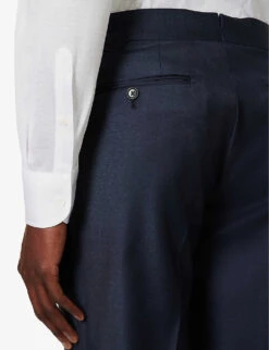 CORNELIANI Spread-collar Regular-fit Cotton-jersey Shirt -Outlet Daily Tops Store R04170935 WHITE ALT05