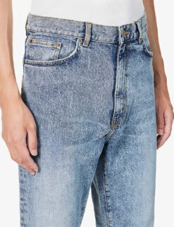 Flared-leg Mid-rise Organic Stretch-denim Jeans 10 Flared-leg Mid-rise Organic Stretch-denim Jeans -Outlet Daily Tops Store R04171484 VINTAGE97 ALT04