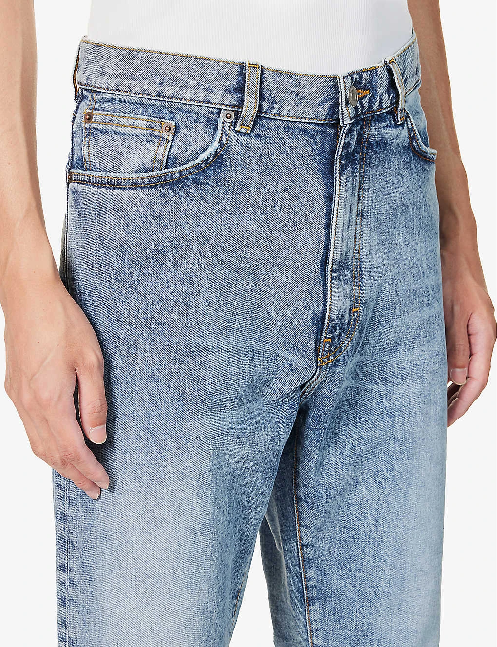 Flared-leg Mid-rise Organic Stretch-denim Jeans 5 Flared-leg Mid-rise Organic Stretch-denim Jeans - Image 5