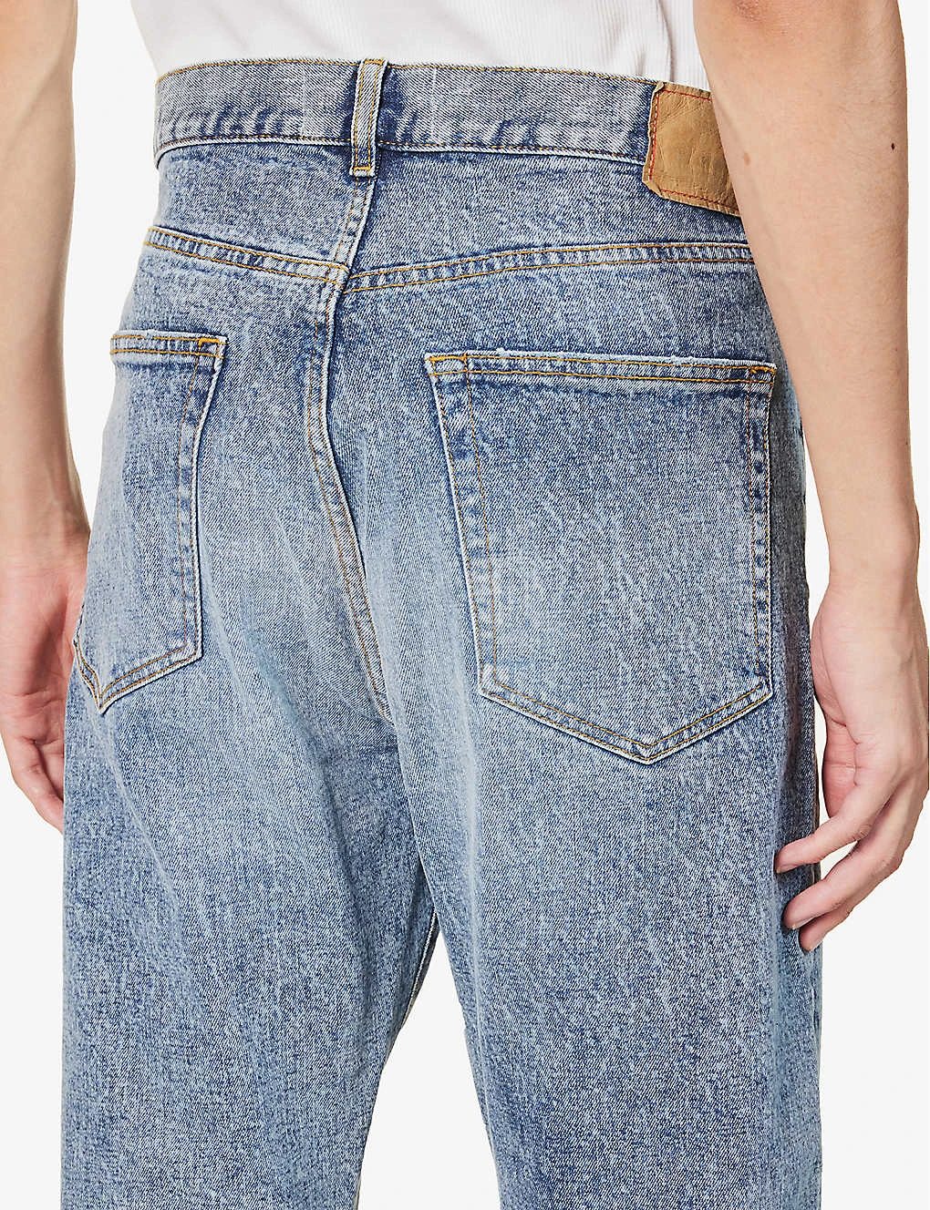 Flared-leg Mid-rise Organic Stretch-denim Jeans 6 Flared-leg Mid-rise Organic Stretch-denim Jeans - Image 6