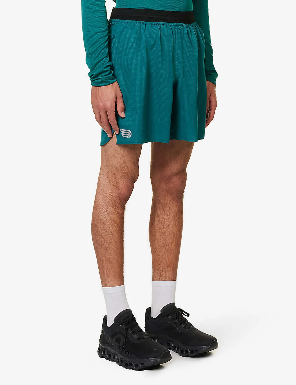 Pressio Elite Branded-print Recycled-polyester Blend Shorts 3 Pressio Elite Branded-print Recycled-polyester Blend Shorts - Image 3