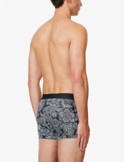 Paisley-print Mid-rise Stretch-jersey Boxers 6 Paisley-print Mid-rise Stretch-jersey Boxers -Outlet Daily Tops Store R04173762 PAISLEYBLUE ALT02