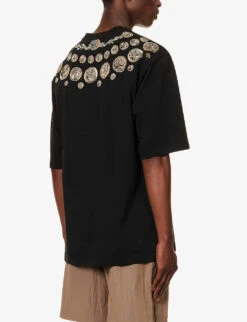 Dolce & Gabbana Graphic-print Boxy-fit Cotton-jersey T-shirt -Outlet Daily Tops Store R04174020 MONETEFDONERO ALT03