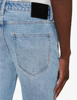 NEUW Ray Slim-fit Stretch-denim Jeans -Outlet Daily Tops Store R04174659 ORGANICMIDBLUE ALT05