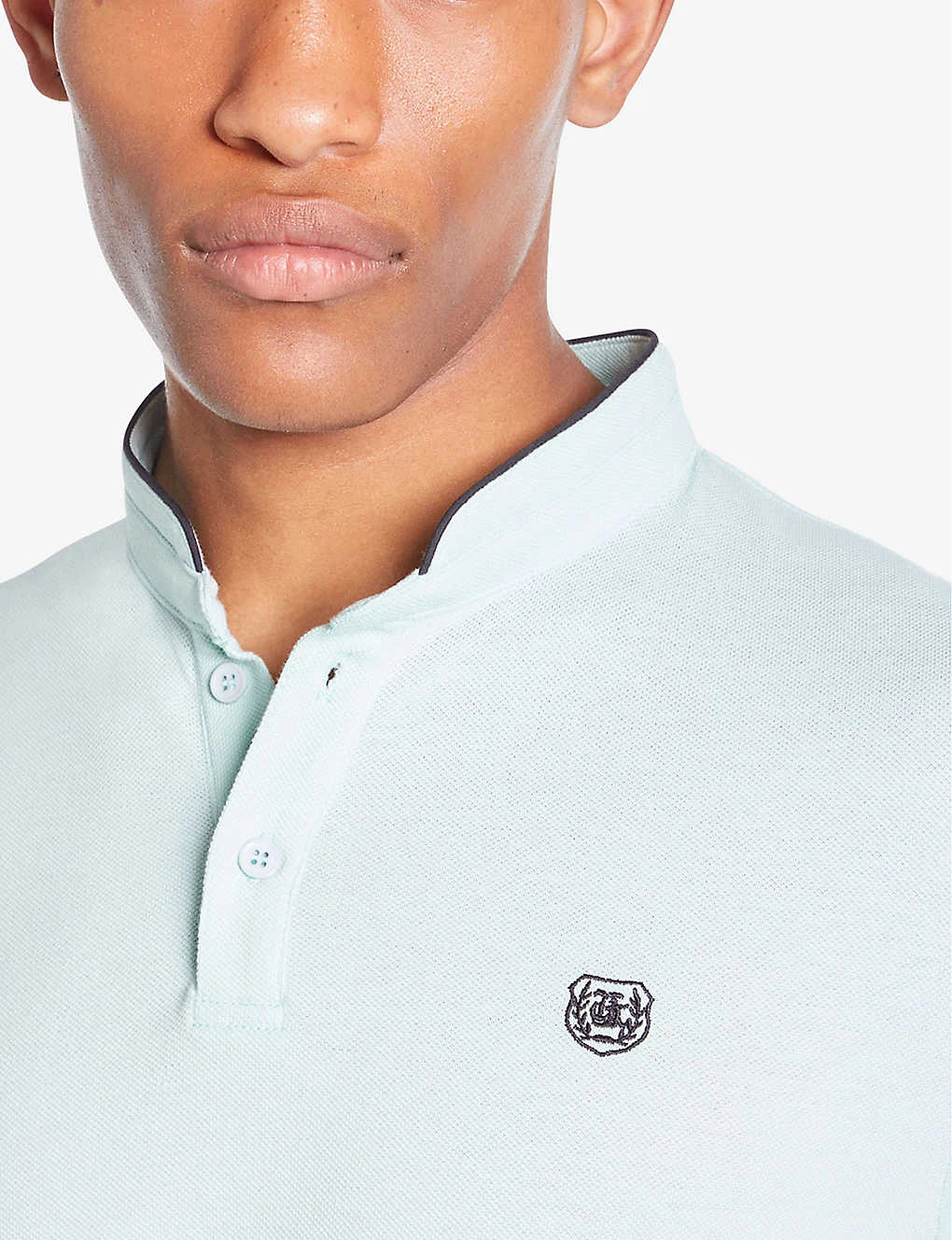 THE KOOPLES Logo-embroidered Short-sleeve Cotton Polo 5 THE KOOPLES Logo-embroidered Short-sleeve Cotton Polo - Image 5