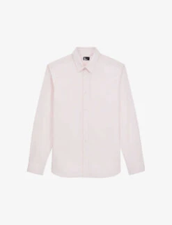 Outlet Daily Tops Store 28 THE KOOPLES Regular-fit Long-sleeve Cotton Shirt