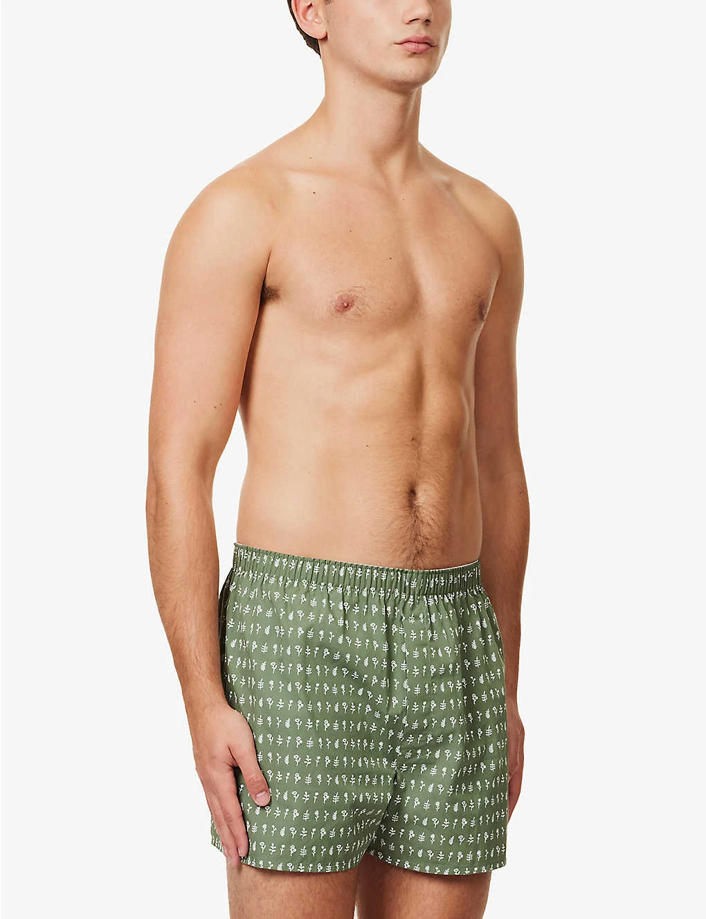 Sunspel Floral-print Mid-rise Cotton-poplin Boxers 2 Sunspel Floral-print Mid-rise Cotton-poplin Boxers - Image 2
