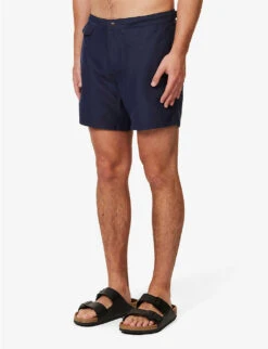 Sunspel Mid-rise Recycled-polyester Swim Shorts -Outlet Daily Tops Store R04181931 NAVY1 ALT02