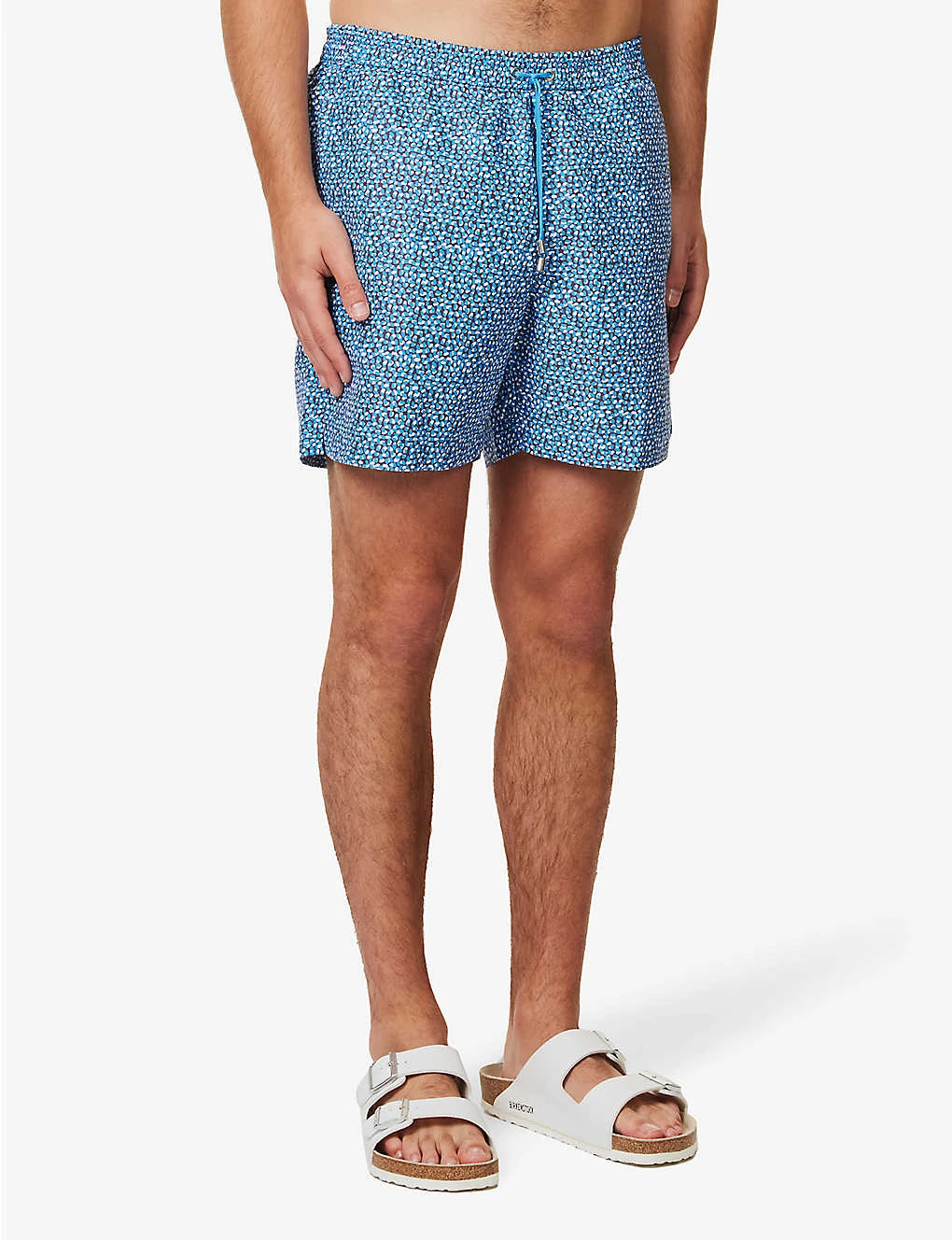 Sunspel Graphic-print Mid-rise Recycled-polyester Swim Shorts 3 Sunspel Graphic-print Mid-rise Recycled-polyester Swim Shorts - Image 3