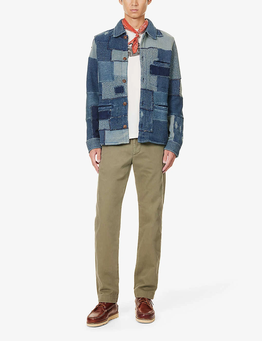 Officer's Straight-leg Mid-rise Cotton Trousers 2 Officer's Straight-leg Mid-rise Cotton Trousers - Image 2