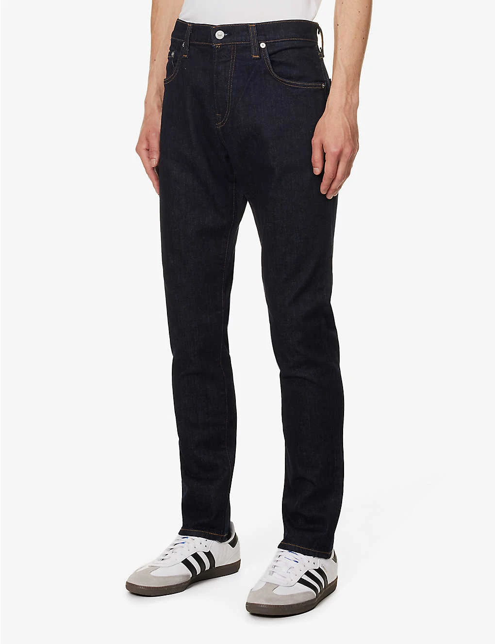 CITIZENS OF HUMANITY London Brand-patch Tapered-leg Stretch-denim Jeans 3 CITIZENS OF HUMANITY London Brand-patch Tapered-leg Stretch-denim Jeans - Image 3