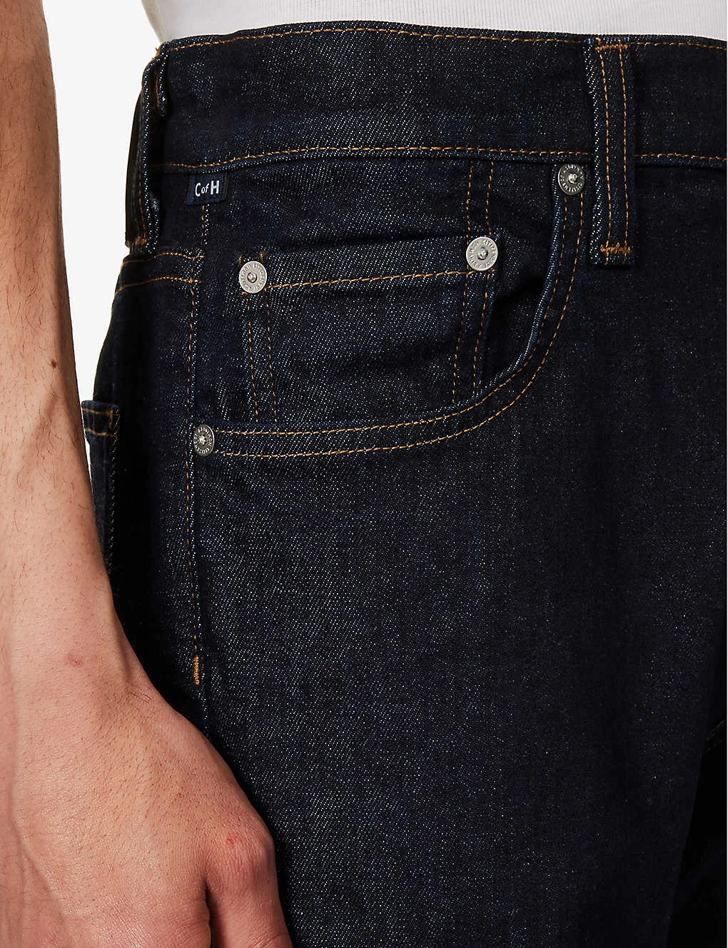 CITIZENS OF HUMANITY London Brand-patch Tapered-leg Stretch-denim Jeans 5 CITIZENS OF HUMANITY London Brand-patch Tapered-leg Stretch-denim Jeans - Image 5