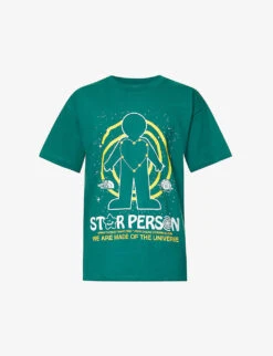 The North Face X Online Ceramic Forest Fern Graphic-print Cotton-jersey T-shirt