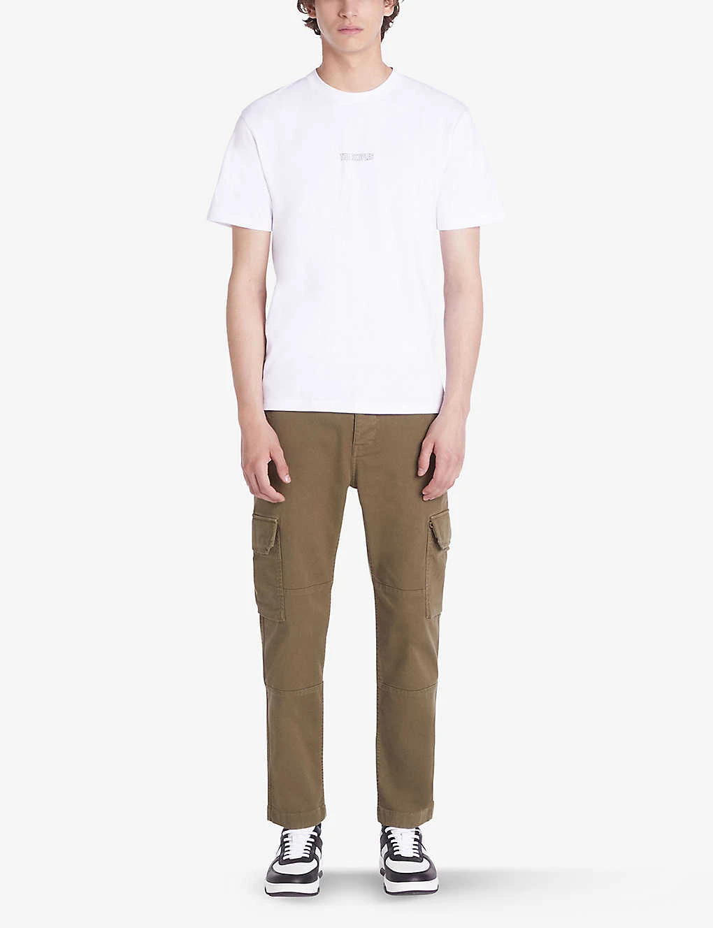 THE KOOPLES Logo-print Cotton-jersey T-shirt 2 THE KOOPLES Logo-print Cotton-jersey T-shirt - Image 2