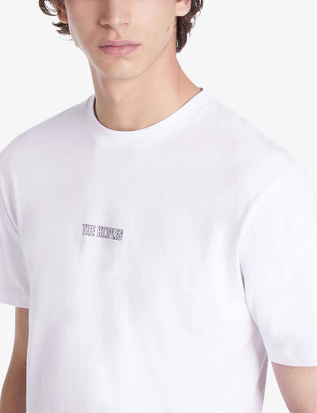 THE KOOPLES Logo-print Cotton-jersey T-shirt 5 THE KOOPLES Logo-print Cotton-jersey T-shirt - Image 5
