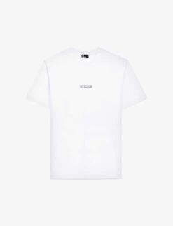 THE KOOPLES Logo-print Cotton-jersey T-shirt