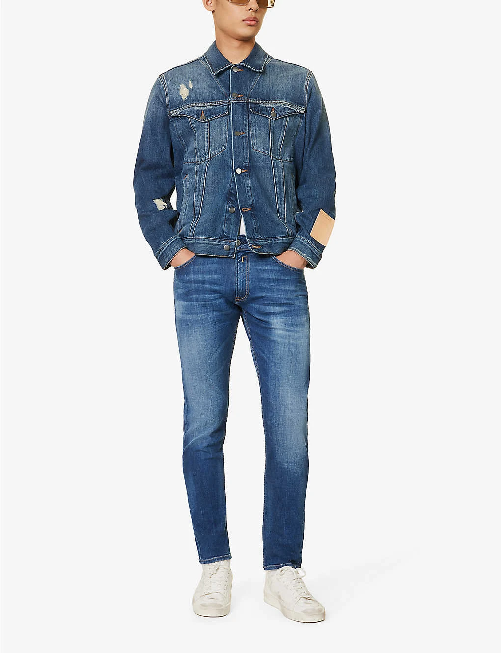 Replay Micky M Tapered-leg Regular-fit Stretch-denim Jeans 2 Replay Micky M Tapered-leg Regular-fit Stretch-denim Jeans - Image 2