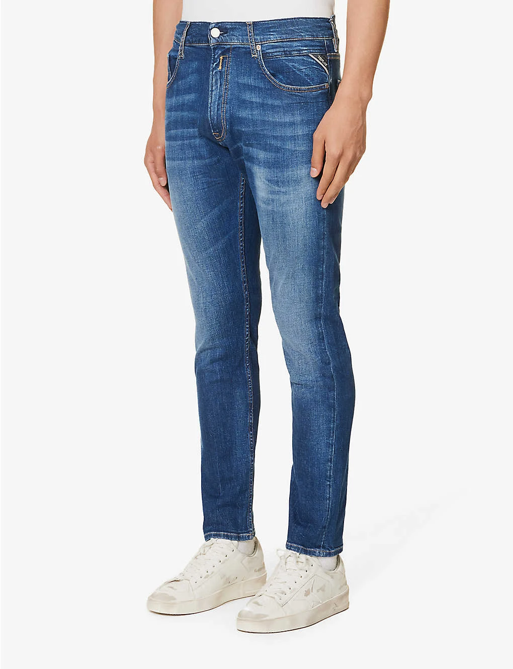 Replay Micky M Tapered-leg Regular-fit Stretch-denim Jeans 3 Replay Micky M Tapered-leg Regular-fit Stretch-denim Jeans - Image 3