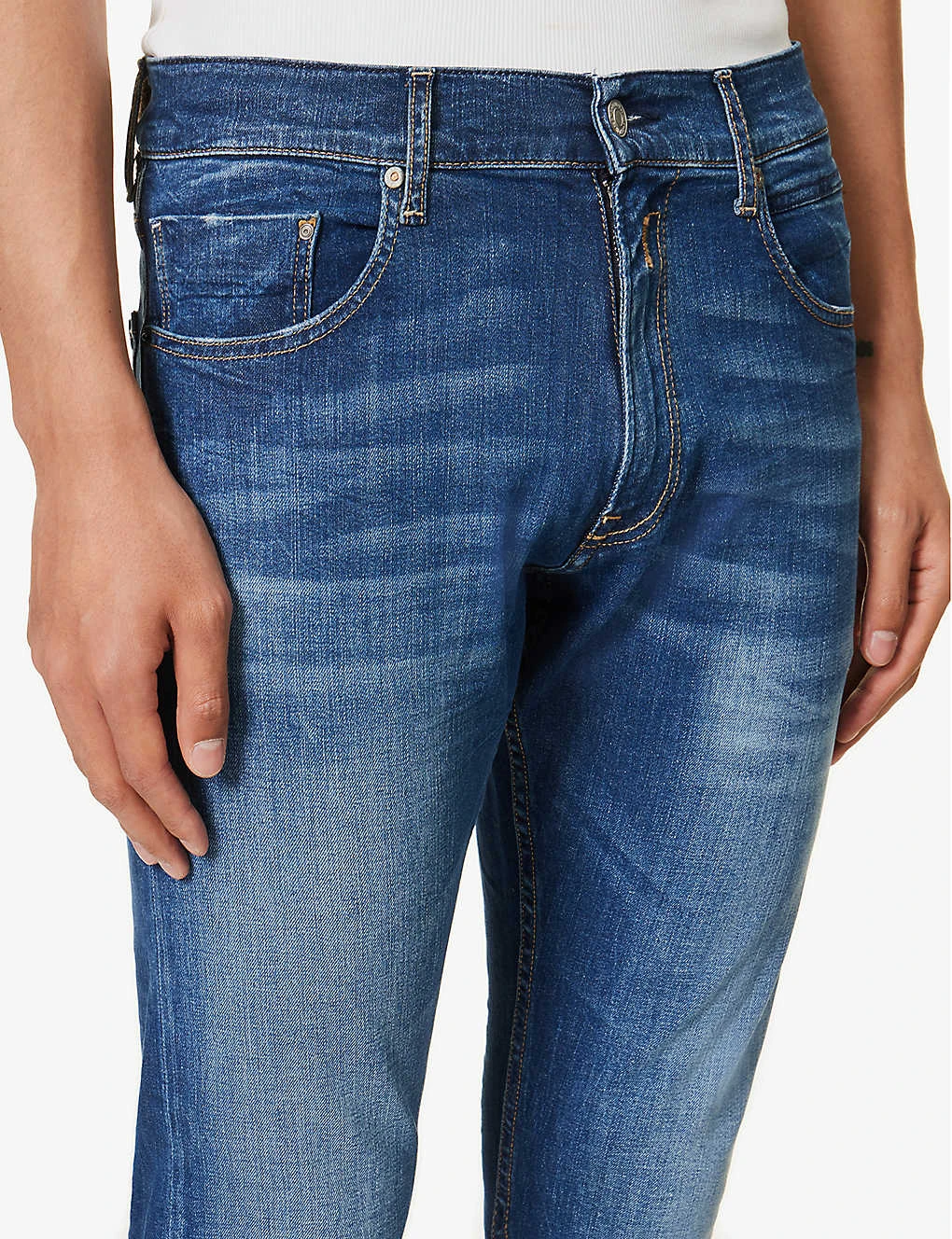 Replay Micky M Tapered-leg Regular-fit Stretch-denim Jeans 5 Replay Micky M Tapered-leg Regular-fit Stretch-denim Jeans - Image 5