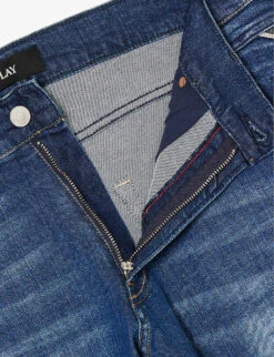 Replay Micky M Tapered-leg Regular-fit Stretch-denim Jeans 13 Replay Micky M Tapered-leg Regular-fit Stretch-denim Jeans -Outlet Daily Tops Store R04186406 MEDIUMBLUE ALT06