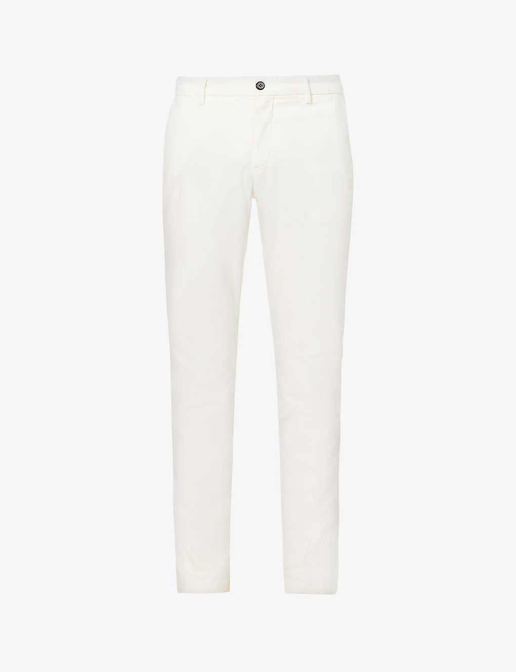 ELEVENTY New Chino Super-soft Regular-fit Stretch Cotton And Cashmere-blend Trousers 1 ELEVENTY New Chino Super-soft Regular-fit Stretch Cotton And Cashmere-blend Trousers