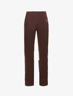 Wales Bonner Kola Contrast-panel Straight-leg Recycled-polyester-blend Jogging Bottoms