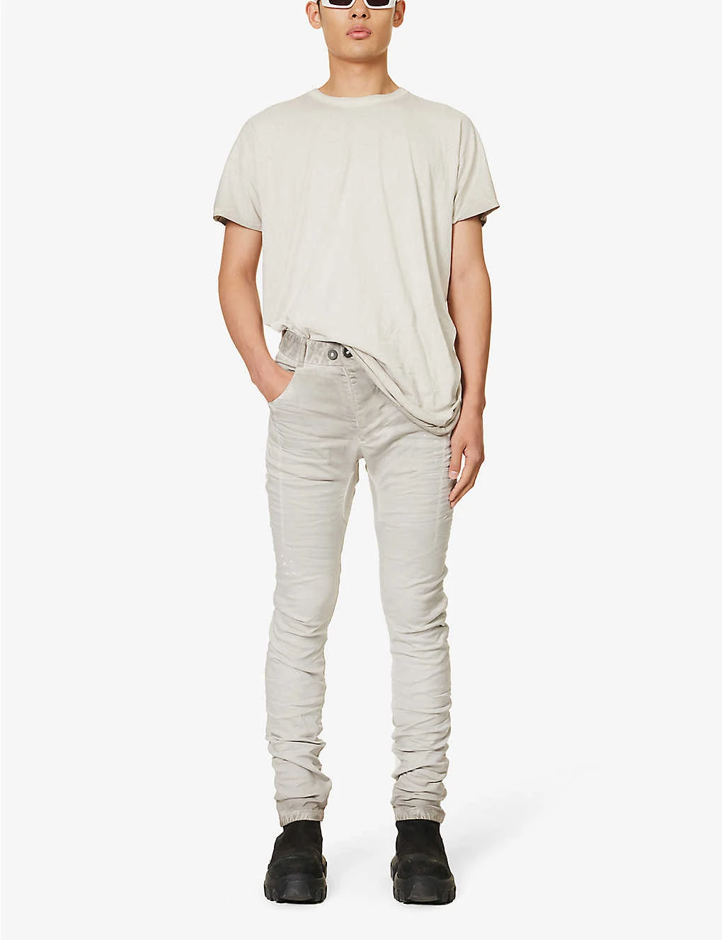 One Piece Relaxed-fit Cotton-jersey T-shirt 2 One Piece Relaxed-fit Cotton-jersey T-shirt - Image 2