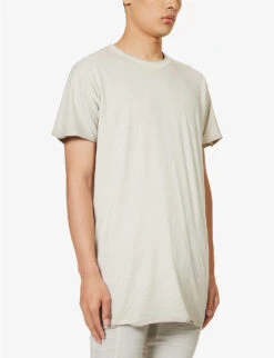 One Piece Relaxed-fit Cotton-jersey T-shirt 7 One Piece Relaxed-fit Cotton-jersey T-shirt -Outlet Daily Tops Store R04187929 GREY ALT02