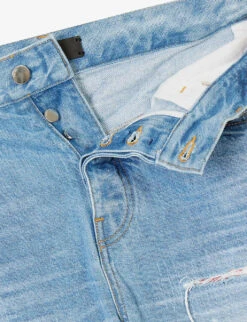 Amiri Aloha MX1 Distressed Straight-leg Jeans 13 Amiri Aloha MX1 Distressed Straight-leg Jeans -Outlet Daily Tops Store R04188183 FADEDINDIGO ALT06