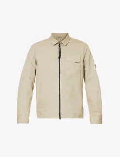 Brand-patch Relaxed-fit Cotton Shirt