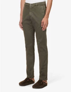 CITIZENS OF HUMANITY London Regular-fit Tapered Organic Stretch-cotton Trousers -Outlet Daily Tops Store R04191348 SUNSTONEMDDKGREEN ALT02