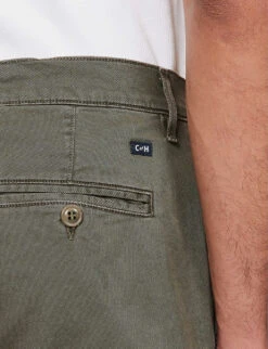 CITIZENS OF HUMANITY London Regular-fit Tapered Organic Stretch-cotton Trousers -Outlet Daily Tops Store R04191348 SUNSTONEMDDKGREEN ALT05