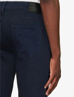 Paige Normandie Straight-leg Mid-rise Stretch-denim Jeans -Outlet Daily Tops Store R04192288 INKWELL ALT05