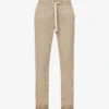 Paige Fraser Drawstring-waistband X-leg Slim-fit Stretch-woven Trousers