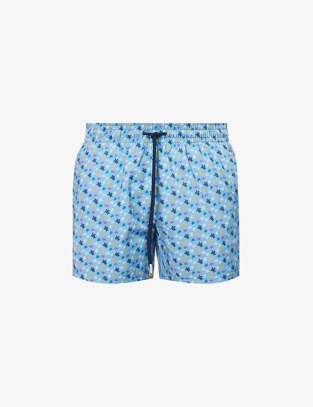 Vilebrequin Graphic-pattern Slip-pocket Stretch Recycled-polyamide Swim Shorts 1 Vilebrequin Graphic-pattern Slip-pocket Stretch Recycled-polyamide Swim Shorts