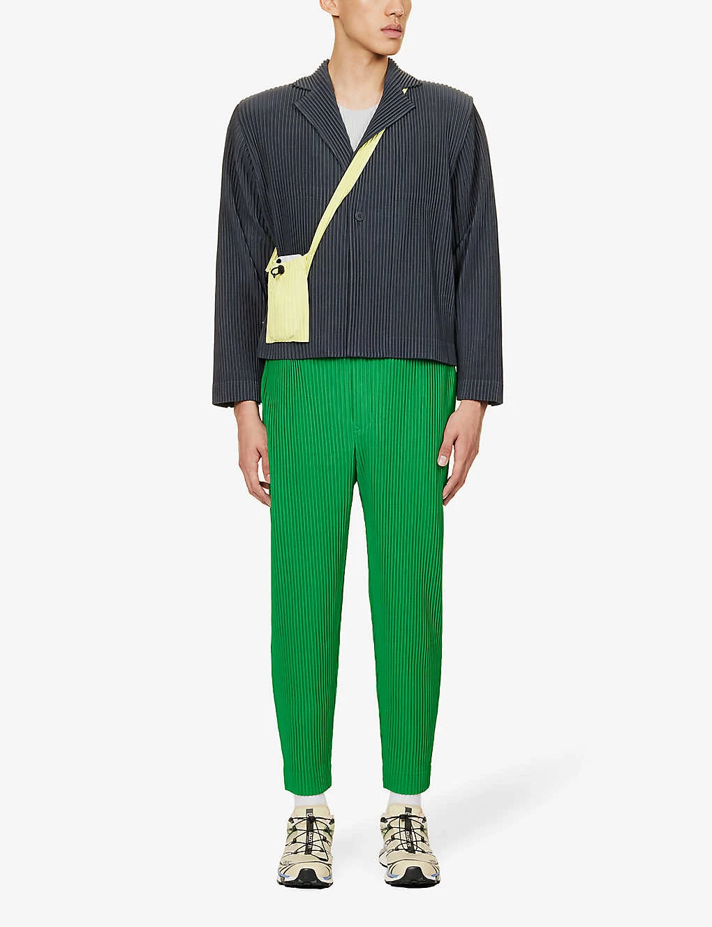 Tapered-leg Mid-rise Knitted Trousers 2 Tapered-leg Mid-rise Knitted Trousers - Image 2